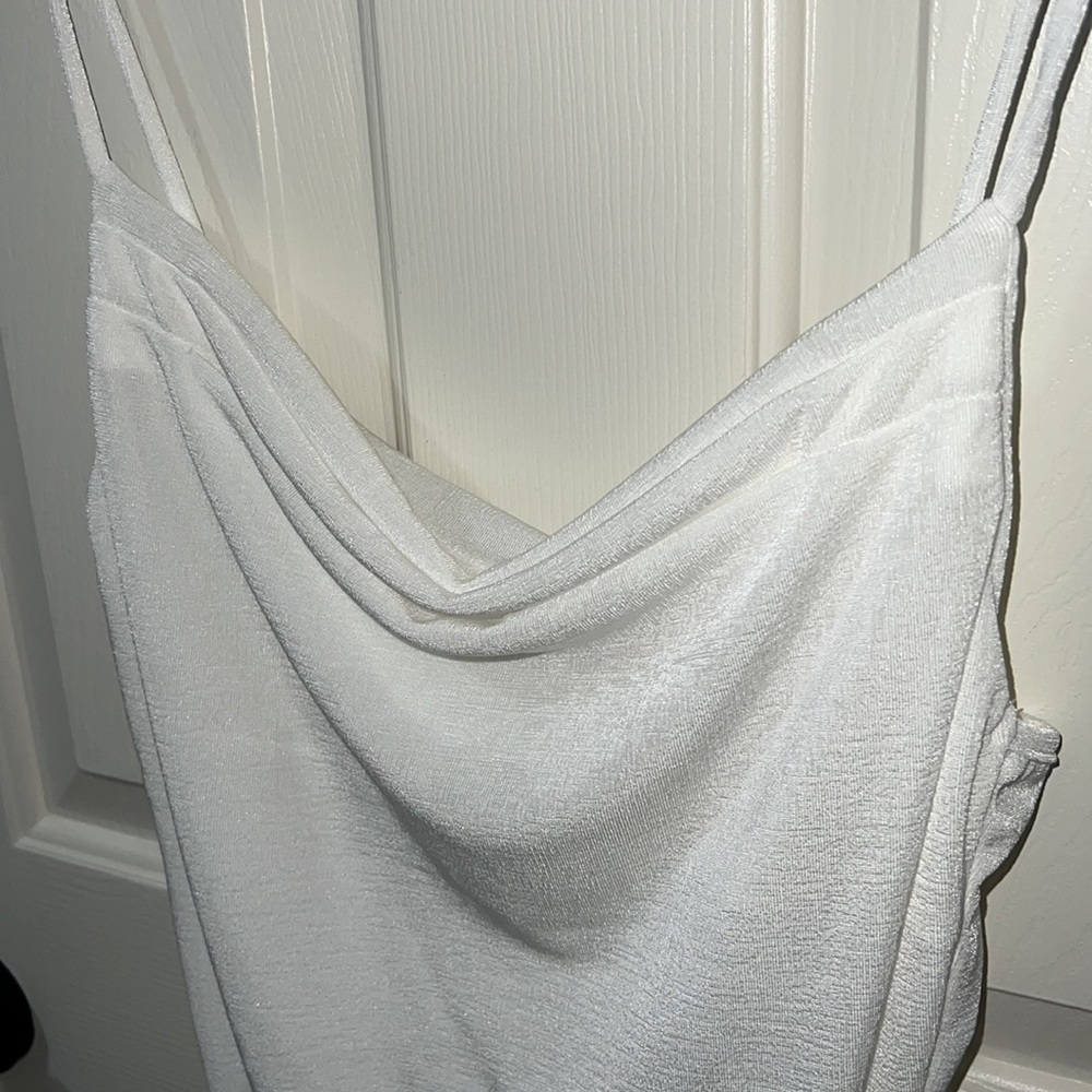 White Shimmery/Soft Dress - Picture 5 of 9